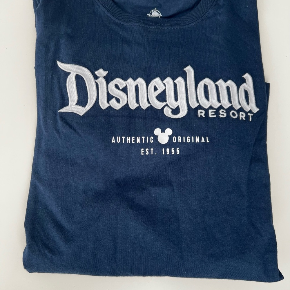 Disneyland Blue long sleeve T-Shirt with Logo